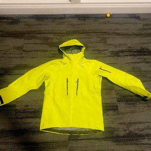 Arcteryx Alpha SV Yellow Jacket USED ONCE
